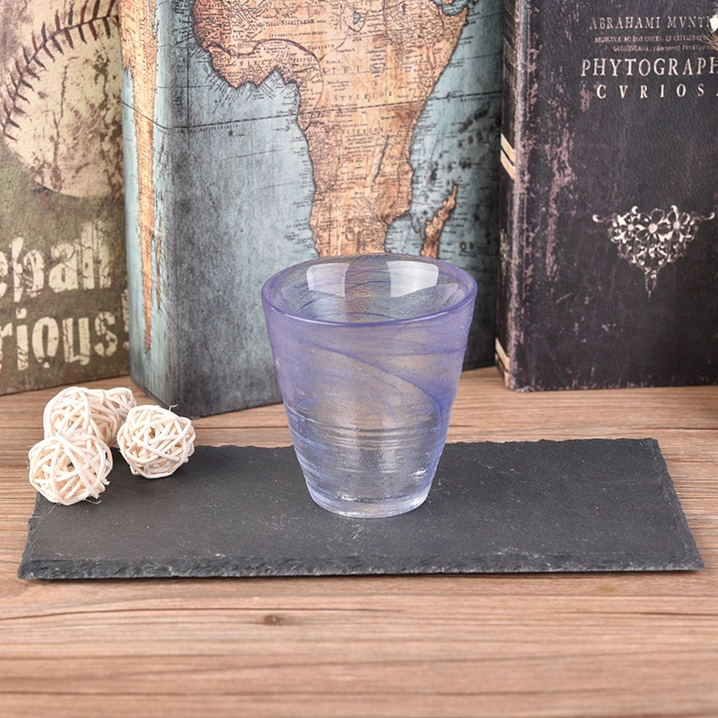 Custom hurricane glass candles vessel home decoration