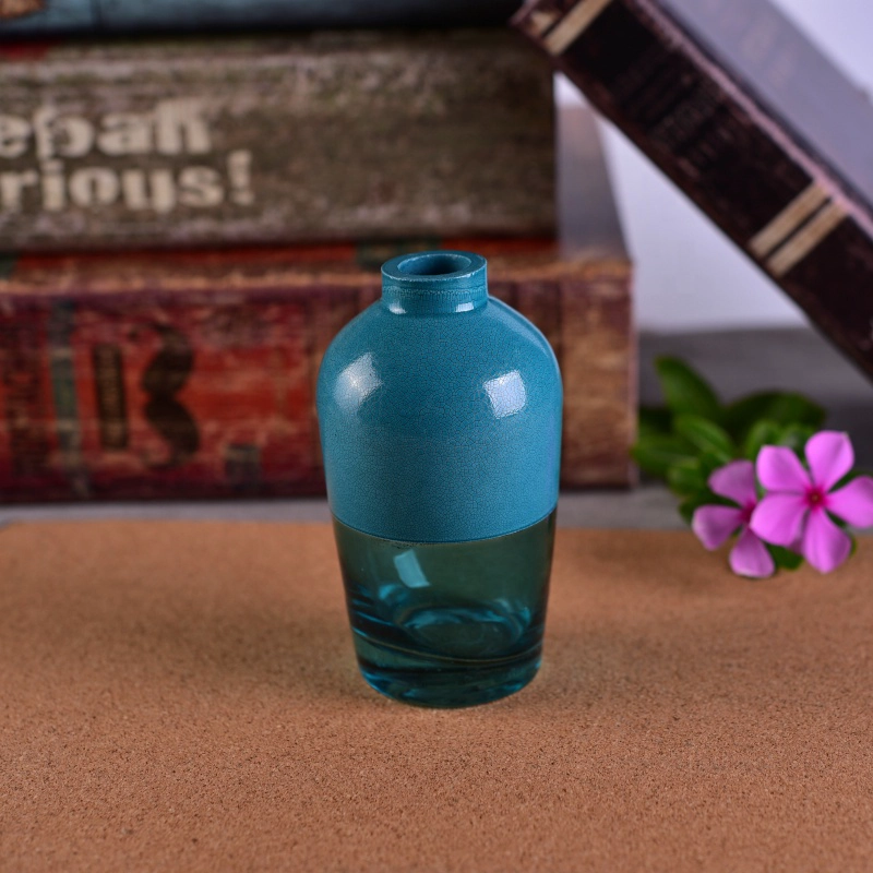 Personalized glass wick oil diffuser bottle fragrance home decor wholesales