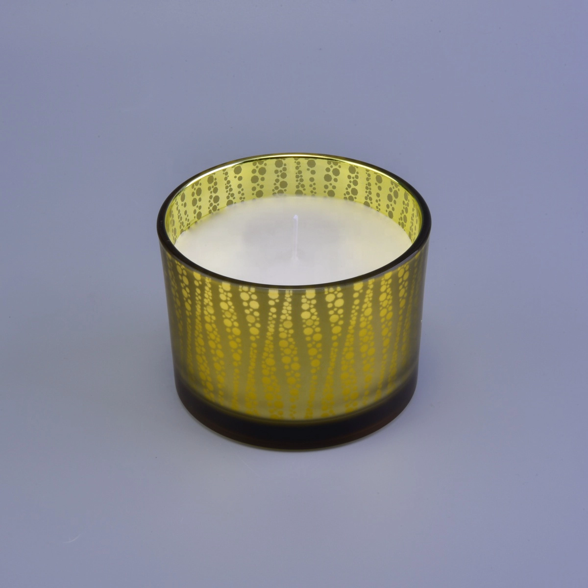 Hot sales frosted tealight luxury glass candle holders 8oz 10oz