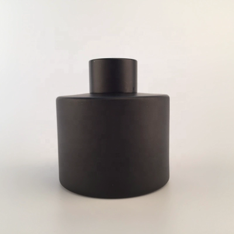 Empty glass diffuser bottle fragrance jar aromatherapy with reed home decorations