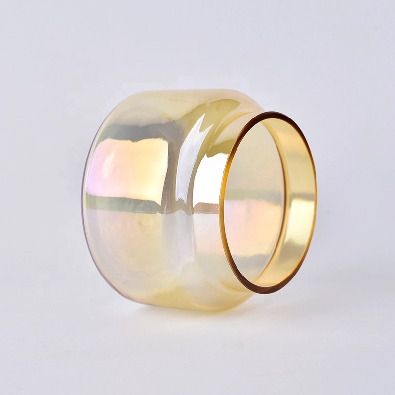 Customized vase candle vessel votive glass candles jars wedding decoration wholesales