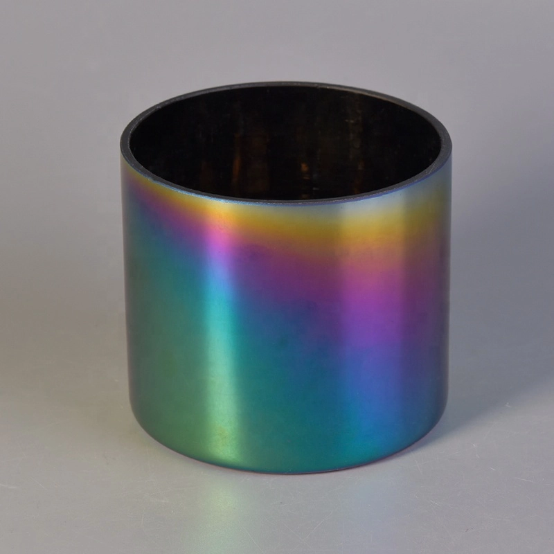 Gradient tumbler candle vessel votive glass candle holder scented wedding decor wholesales