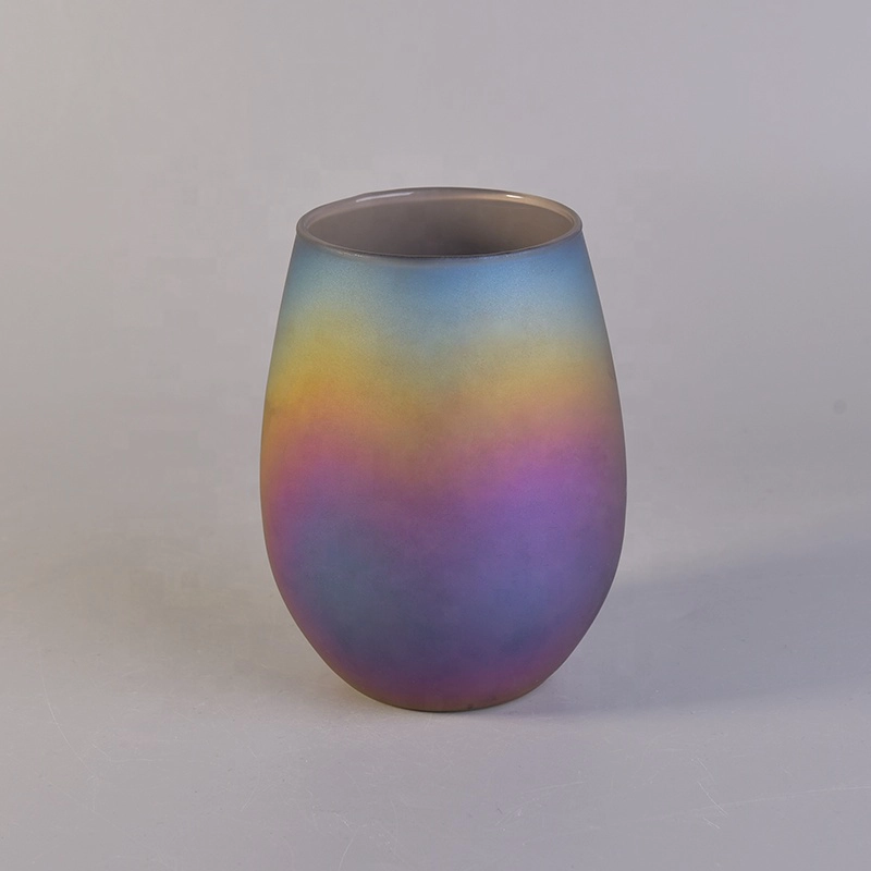 Matte candle jar votive glass candle holder scented bedroom decor wholesales