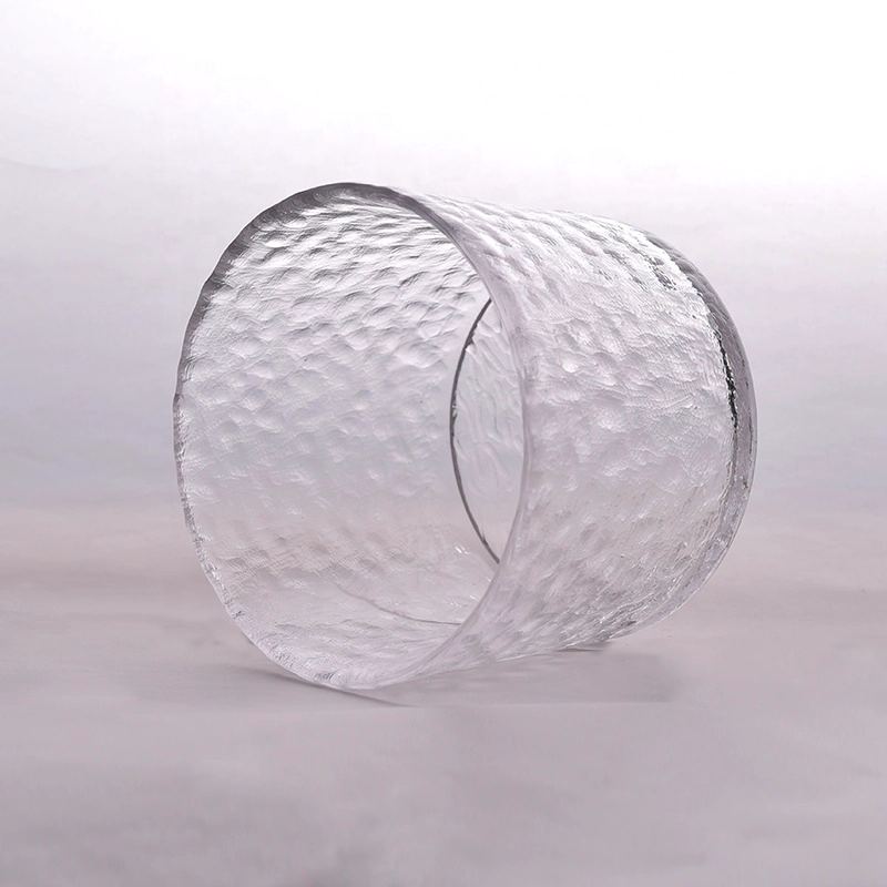 Clear laser engraving candle jars votive glass candle container scented wedding decor wholesale