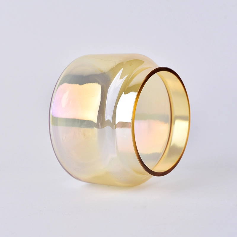 Customized vase candle vessel votive glass candles jars wedding decoration wholesales