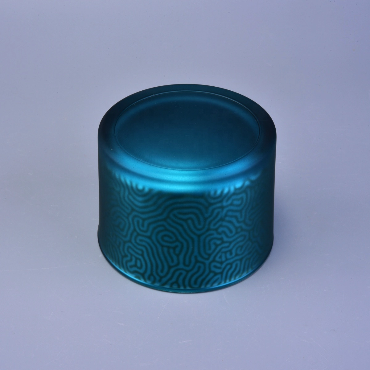 Sunny design custom electroplating luxury glass candle containers