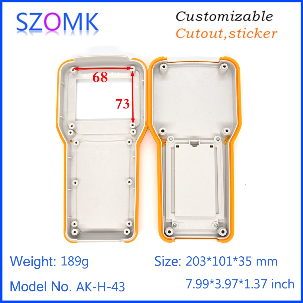 203*100*35mm Plastic abs plastic enclosure instrument box/AK-H-43