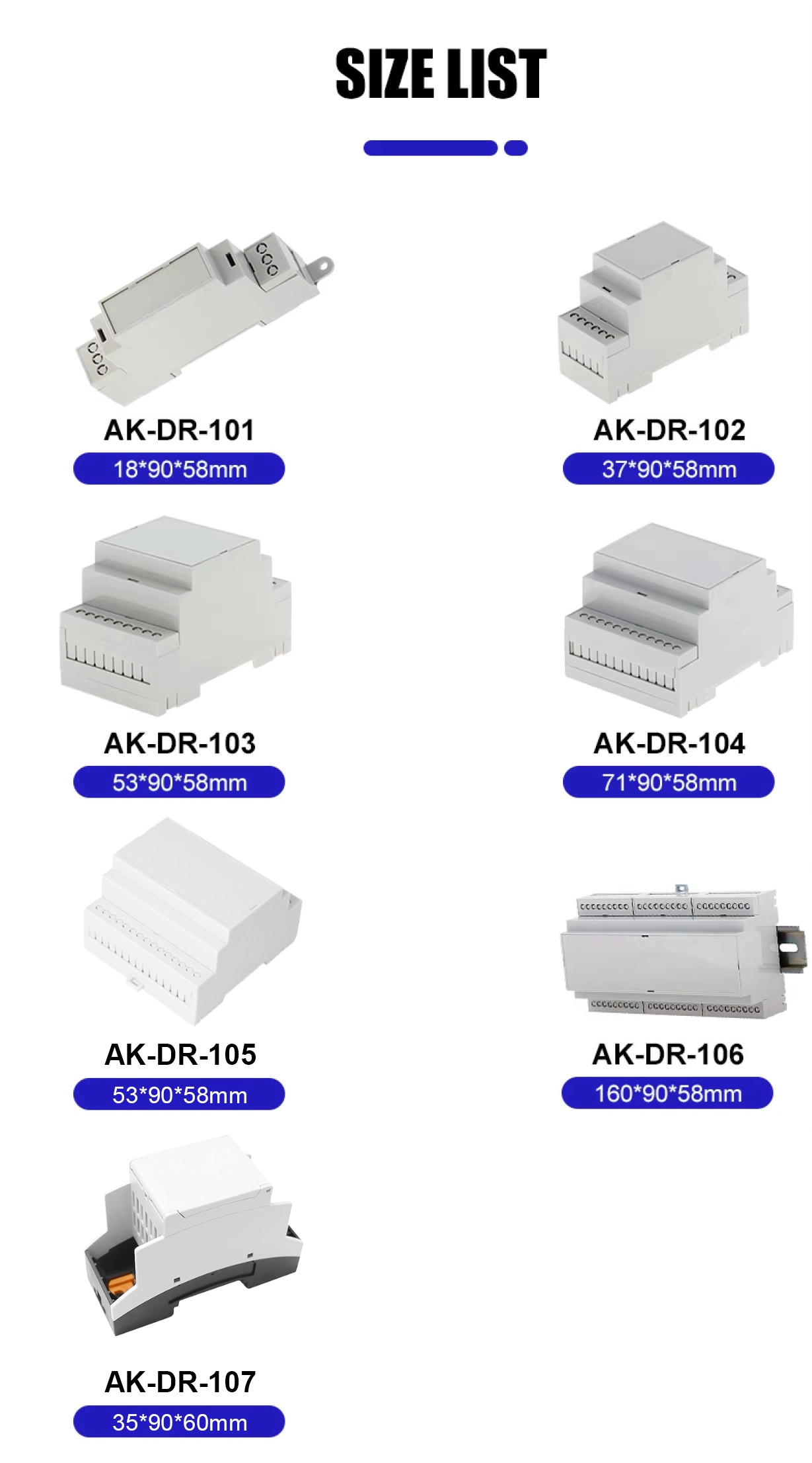 PC Terminal Block Connector PCB Halter DIN RAIL GEGEBOLUCHE ENDAHME MODULARE KLASTE KOSTE FÜR PCB -Klemmenblöcke