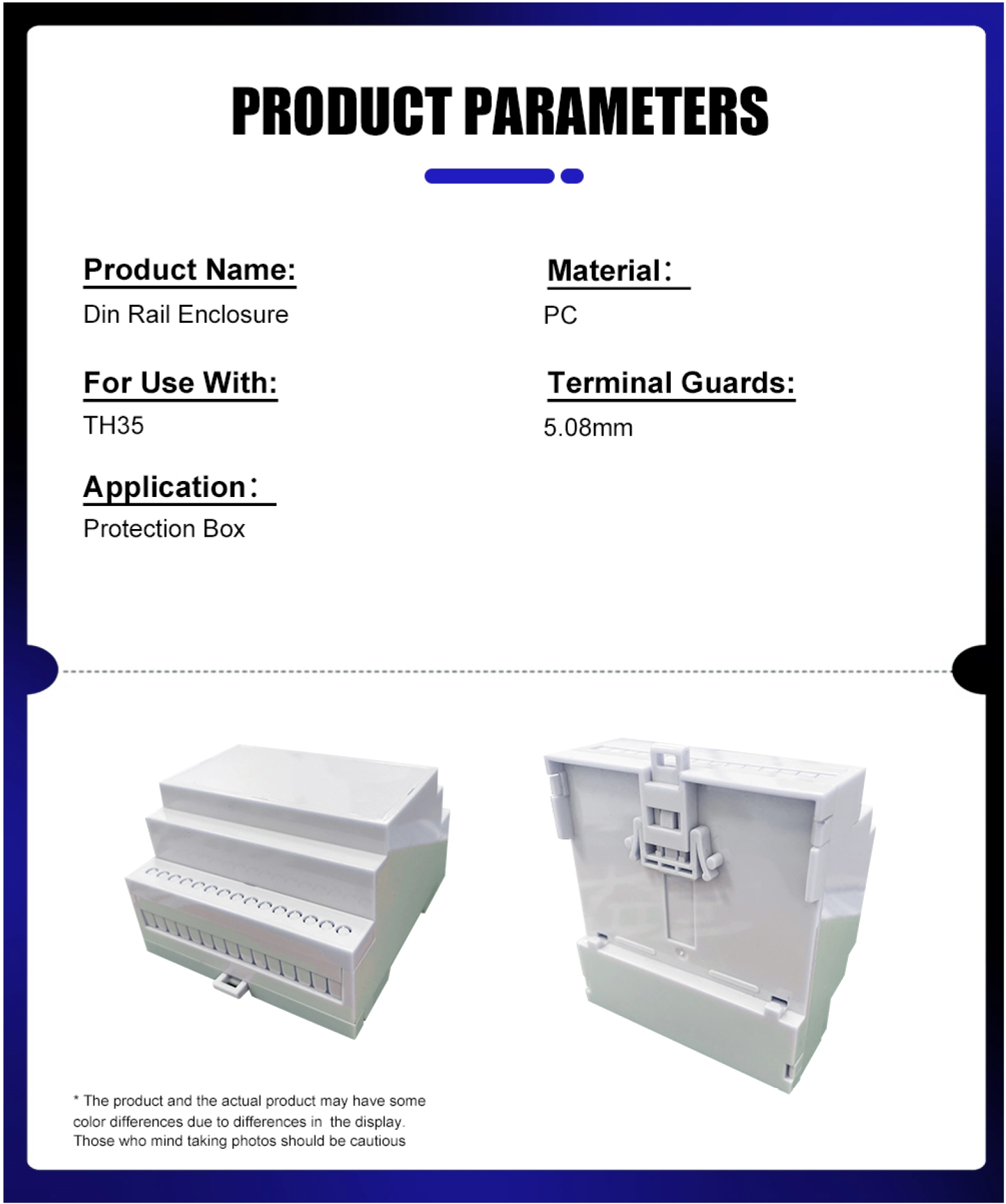 PC Terminal Block Connector PCB Halter DIN RAIL GEGEBOLUCHE ENDAHME MODULARE KLASTE KOSTE FÜR PCB -Klemmenblöcke