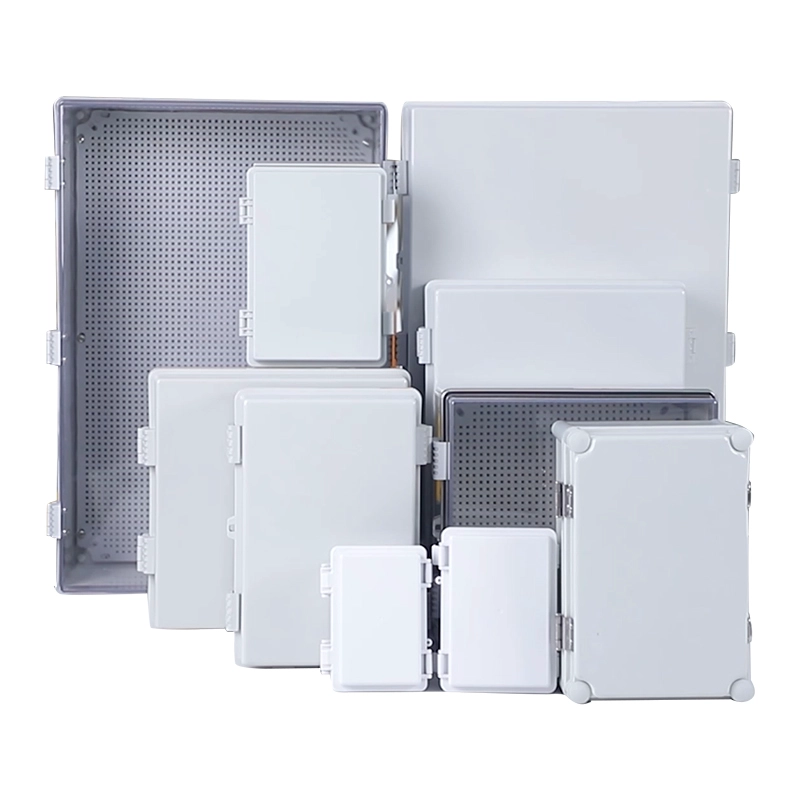 China Ak-Y-Series IP67 Waterproof Latches Buckles Junction Box Dustproof Abs Pc Plastic Project Box For Electrical Outdoor Enclosure manufacturer