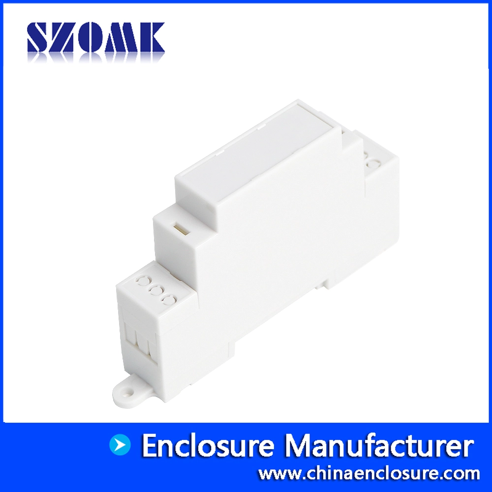 90*58*18MM OAK-DR-101 PC Din Rail Plc boîtier de commande bornes PCB boîte Din Rail boîtier en plastique