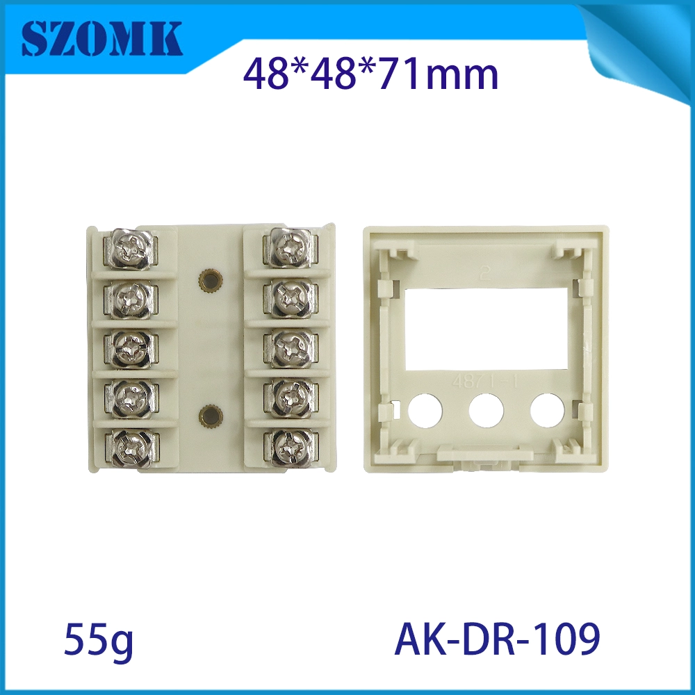 48*48*71 mm AK-DR-109 DIN RAIL Montageadapter Elektronische behuizing Plastic Terminal Block Din Rail