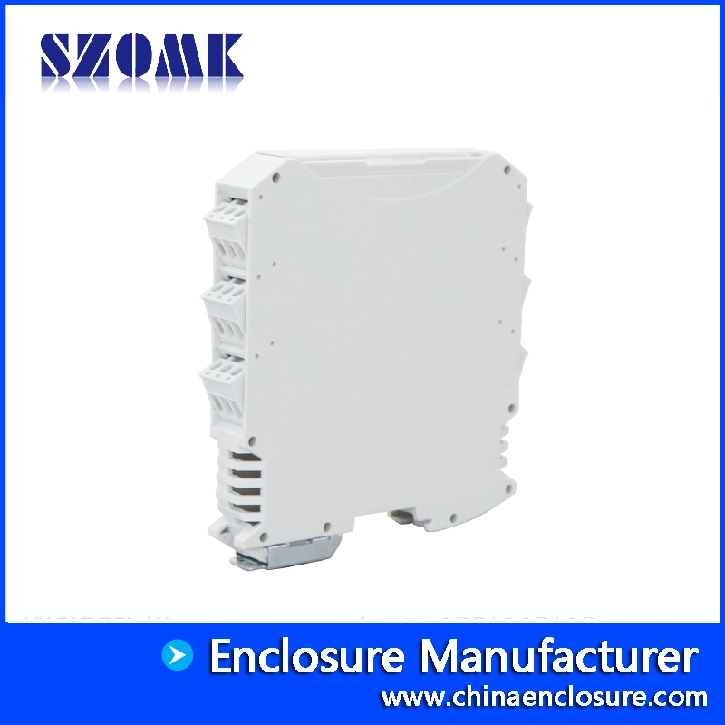 100 * 112 * 18 mm AK-DR-96 Enceinte de rail DIN pour le capteur PCB Capteur Electronic Terminal Plastic