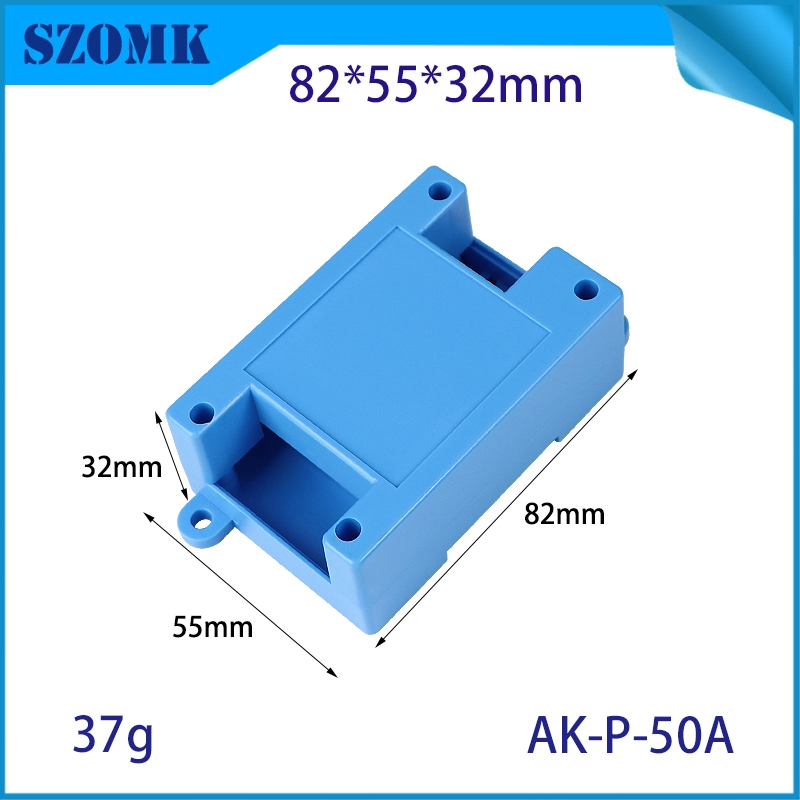 82*54*32 mm AK-P-50A PLC Monitor de control industrial Montaje ABS Plastic Din Rail Closure para electricidad
