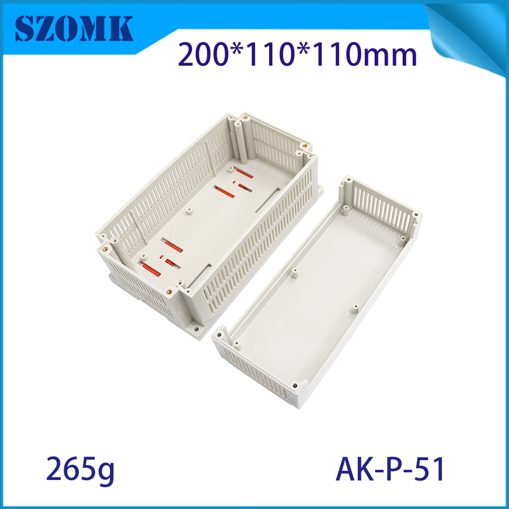 200*110*110 mm AK-P-51 Pequeños Din Rail Clause de dos vías Caja de conexión de salida de dos vías PCB Electrical PCB