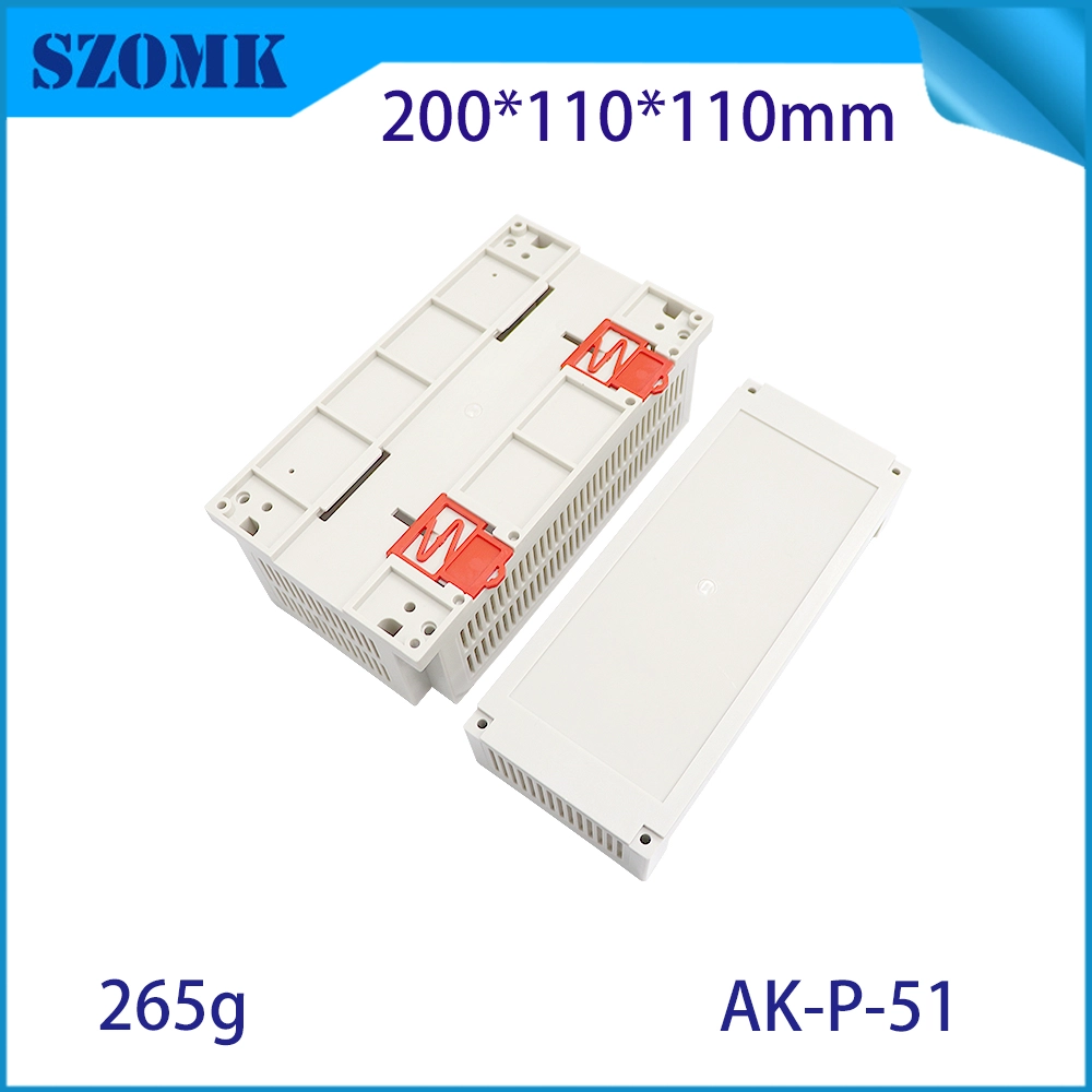 200*110*110 mm AK-P-51 Pequeños Din Rail Clause de dos vías Caja de conexión de salida de dos vías PCB Electrical PCB