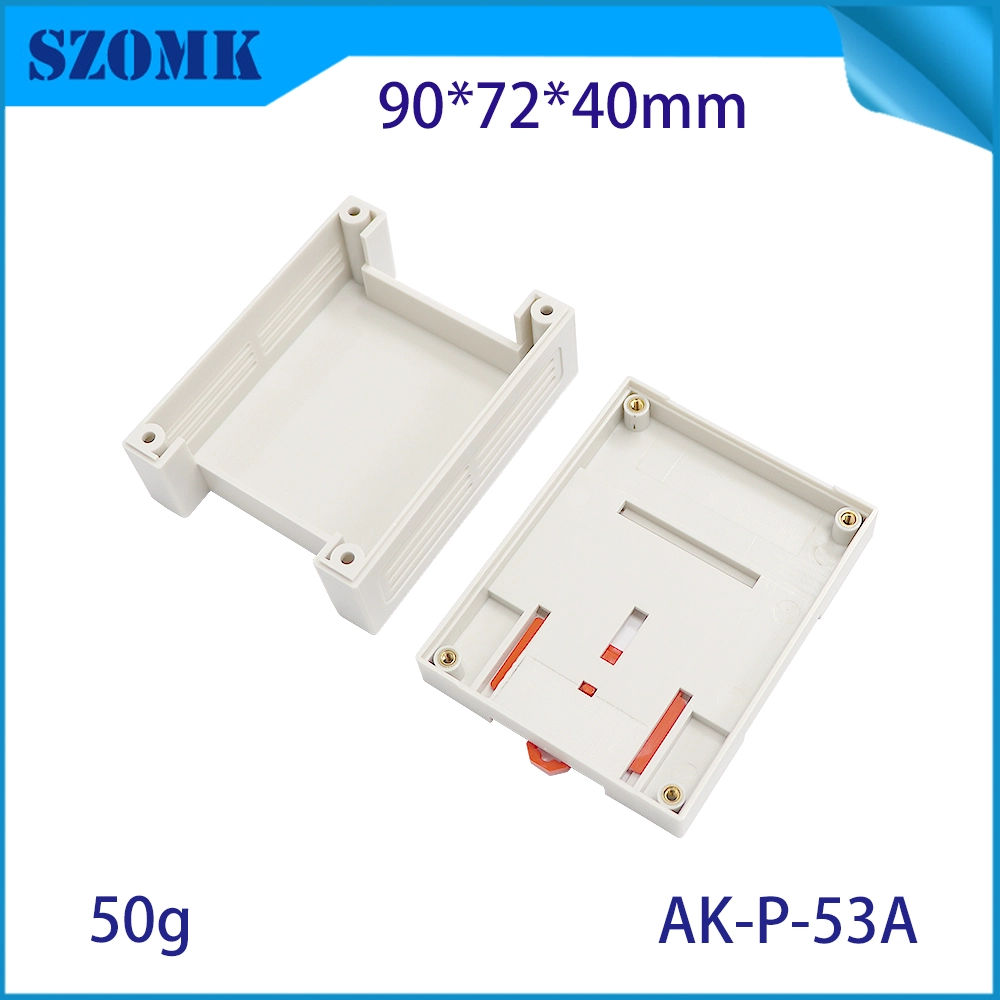 120*100*48mm AK-P-53A Din Terminal Block Block Box 128-5.08 Terminale 9 bit Bit ABS PCB PCB Box