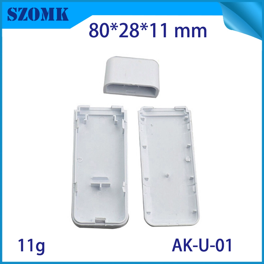 无标准Platic仪器外壳为PCB设计AK-N-23,80x26x16mm