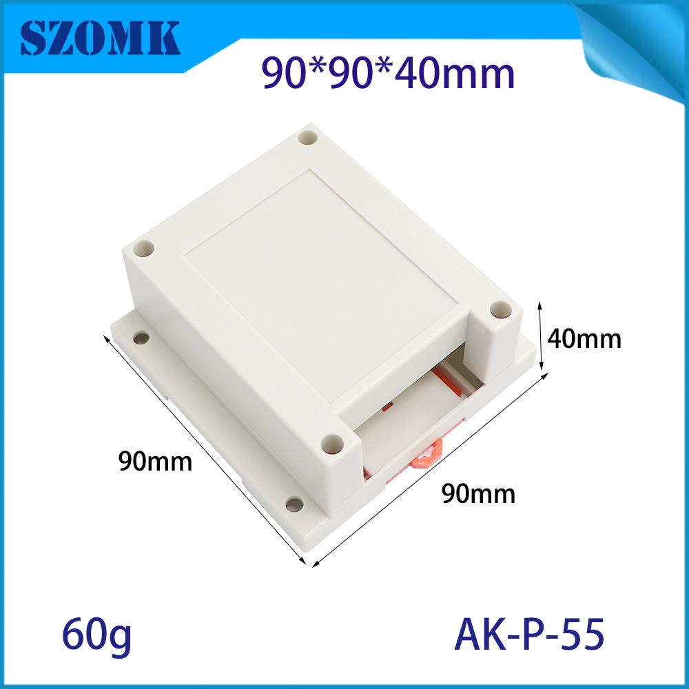 90*90*40mm AK-P-55 트랙 DIN 레일 차단기 PLC 스위치 컨택 터 박스