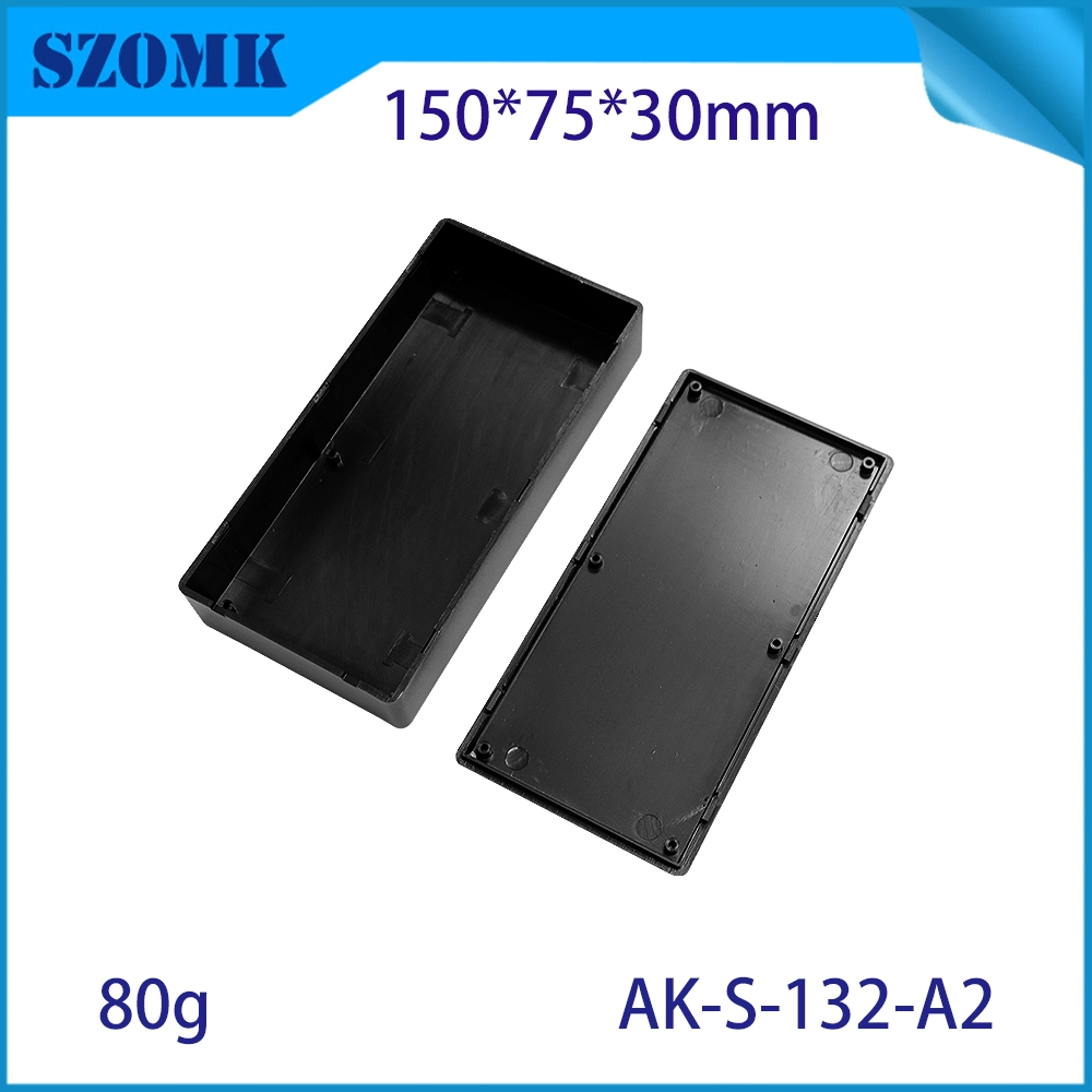 150*75*30mm AK-S-132 Caixa de junção PCB pequena abs