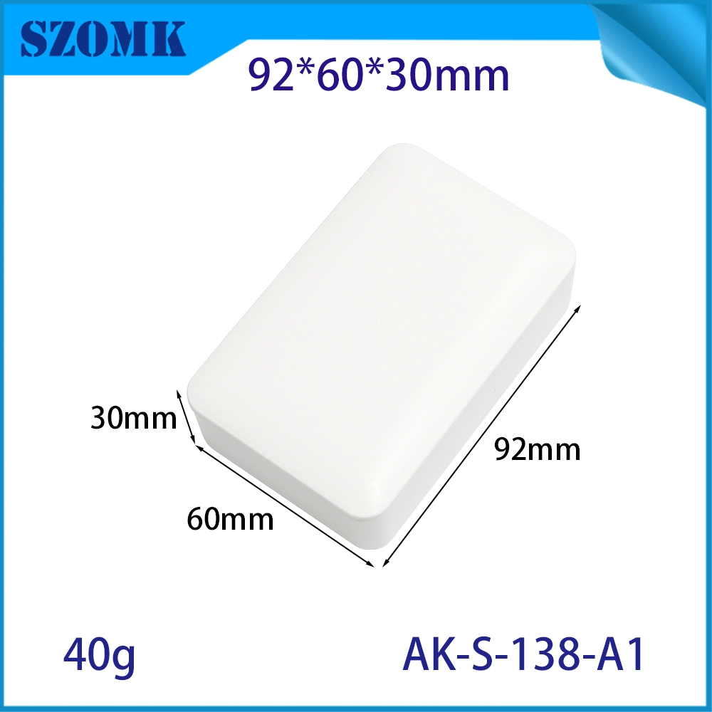 92*60*30 mm AK-S-S-138 BEPERKTE BOX ABS ABS Junction Box Instrument Plastic Shell Electronics PCB-behuizing