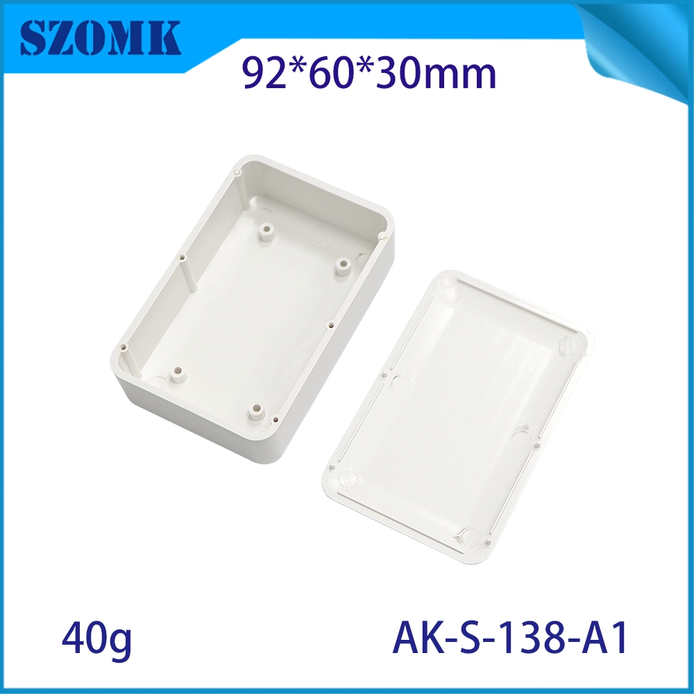 92*60*30 mm AK-S-S-138 BEPERKTE BOX ABS ABS Junction Box Instrument Plastic Shell Electronics PCB-behuizing