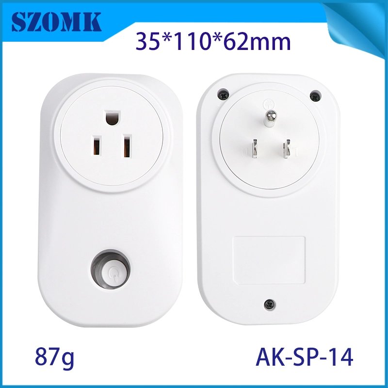 AK-SP-14 US-Typ Plug Case Smart Home Zigbee Smart Plug mit Energy Messung