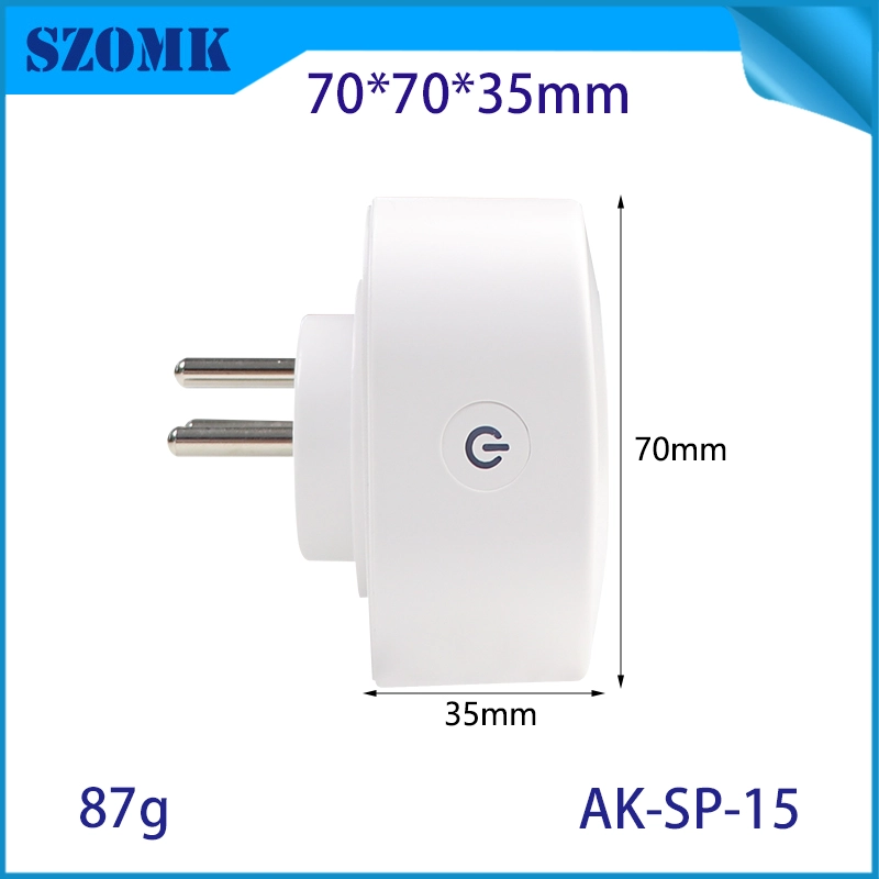 AK-SP-15 ~ 27 Multi-spezifische elektronische Leiterplatten-Smart Plug-Stecker-Gehäuse 70*70*35 mm