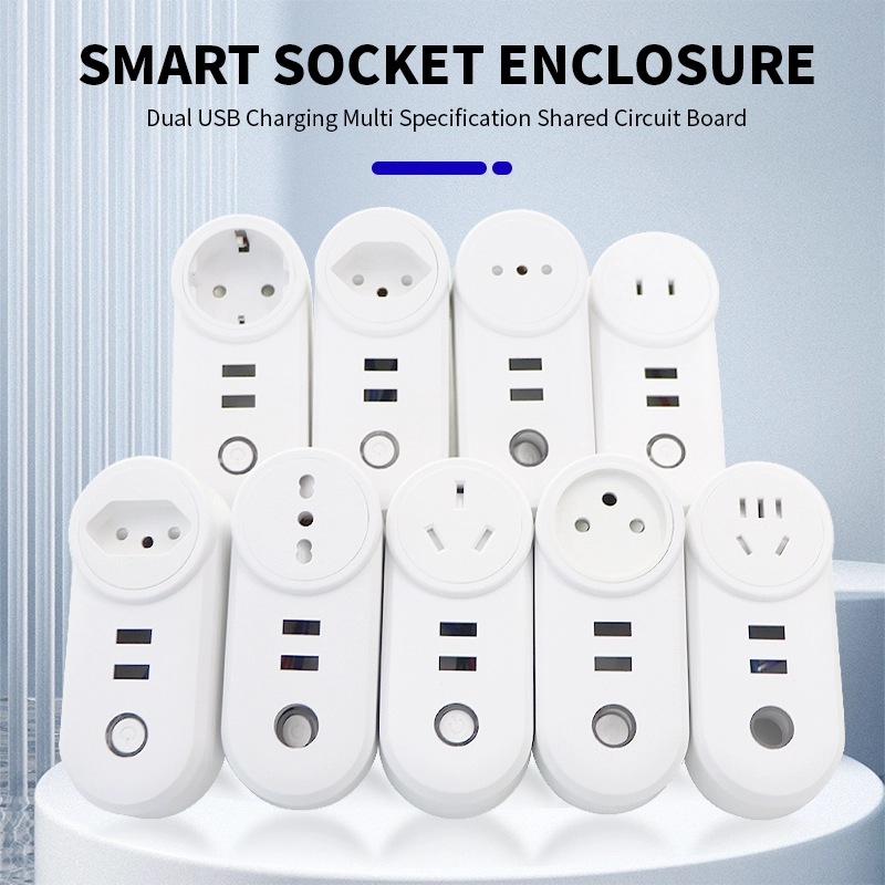 AK-SP-29 ~ 42 Power Plug Housing USB-Plastik-PC-Material eingebraucht