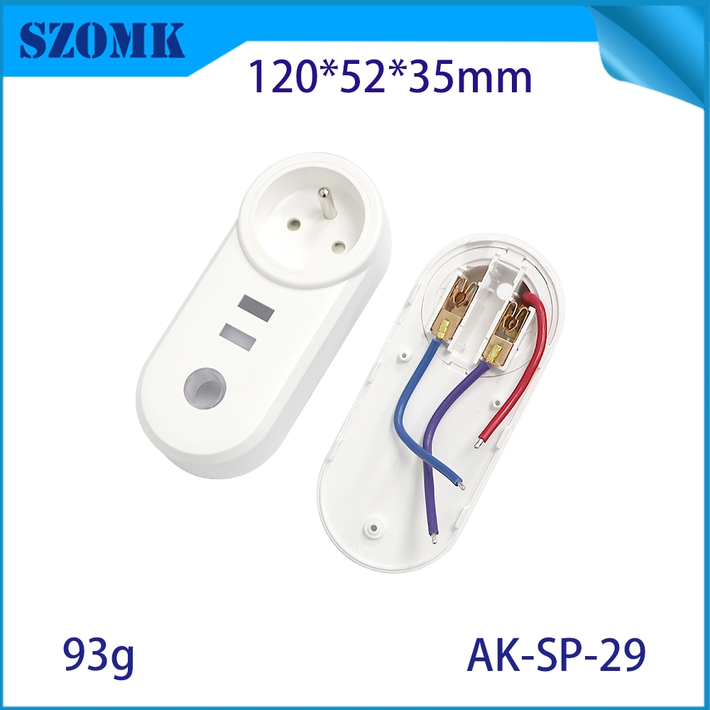 AK-SP-29 ~ 42 Power Plug Housing USB-Plastik-PC-Material eingebraucht