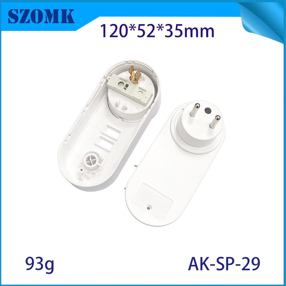 AK-SP-29 ~ 42 Power Plug Housing USB-Plastik-PC-Material eingebraucht