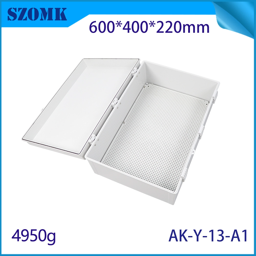 AK-Y-13A1 Hinged Cable Wire Connecter Housing Explosion Proof Junction Box Push Button Enclosure 600x400x220mm