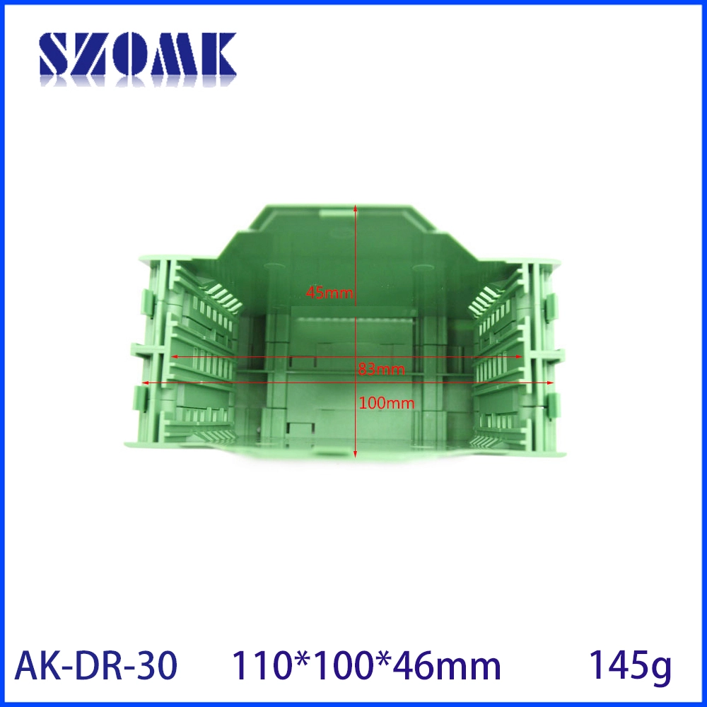 Nylon UL94-V0 Plastic Din Rail Resaggio 110*100*46mm AK-DR-30
