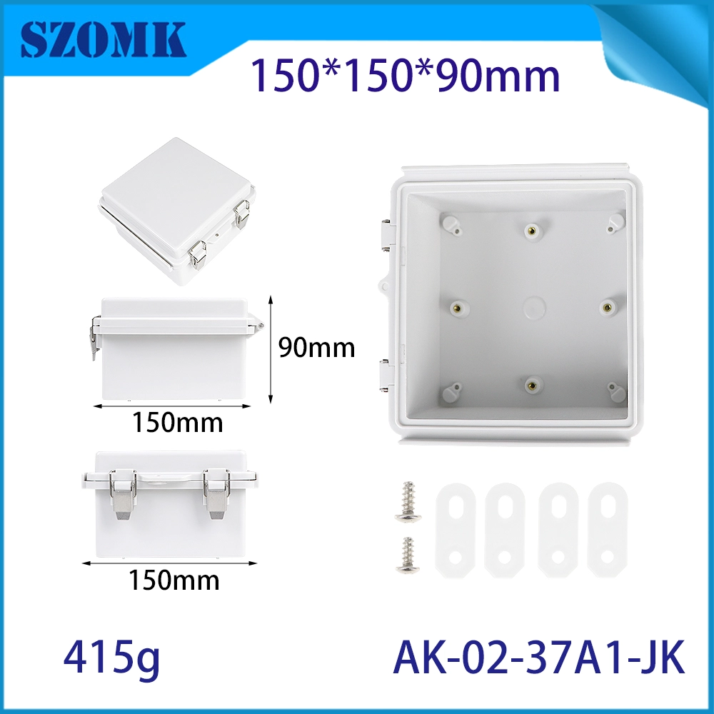 AK-02-37A1-JK SZOMK户外防风雨盒外壳盖延长绳索安全盖室外应用150x150x90mm