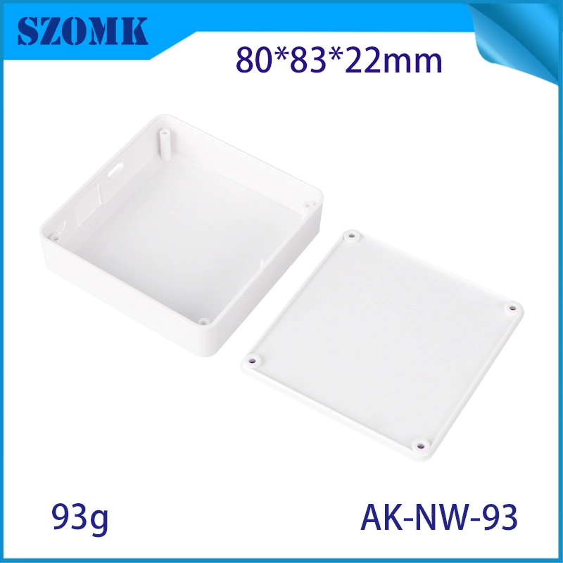AK-NW-93 Smart Home Gateway Plastic Casing Wireless Router Abs Empty Plastic Casing 80*83*22mm