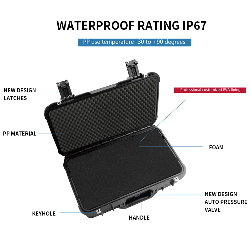 Case-to-tool AK-X IP67 SCHECCHIO IMPORTO ELETTRONICO PORTATILI AMTROUTTURE PROPRIETURA PRODUTTO STRUMENTO PPPICI