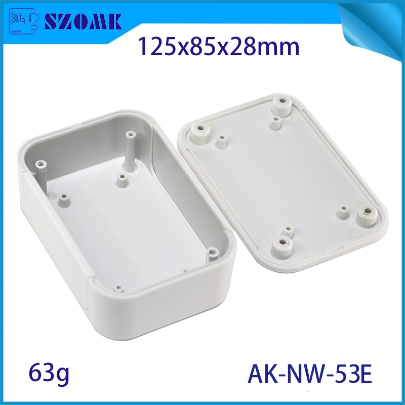 Szomk Hot Sale Hot Design Design Plástico Gabinete de plástico IP54 ABS CAIXA ABS AK-NW-53E 125*85*28mm