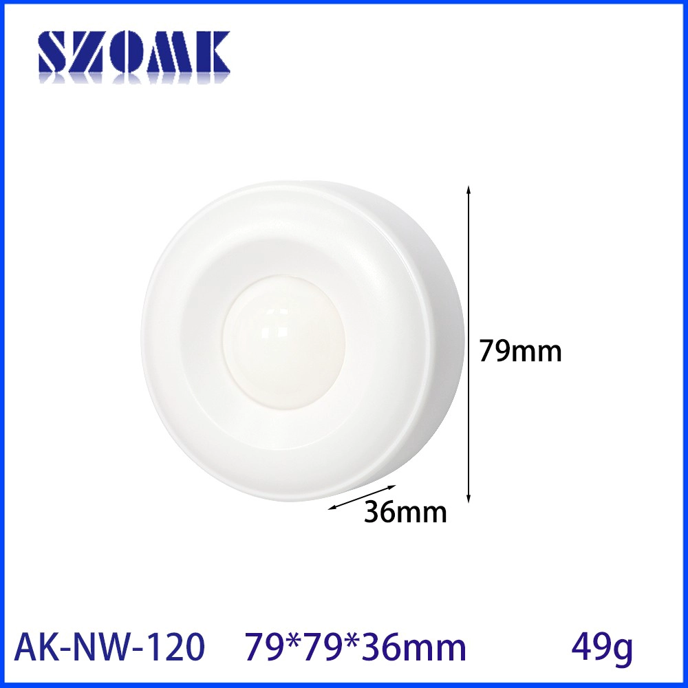 AK-NW-120 전자 장치 네트워크 정션 전기 상자 79*79*36mm 용 Ak-NW-120 LED 플라스틱 인클로저