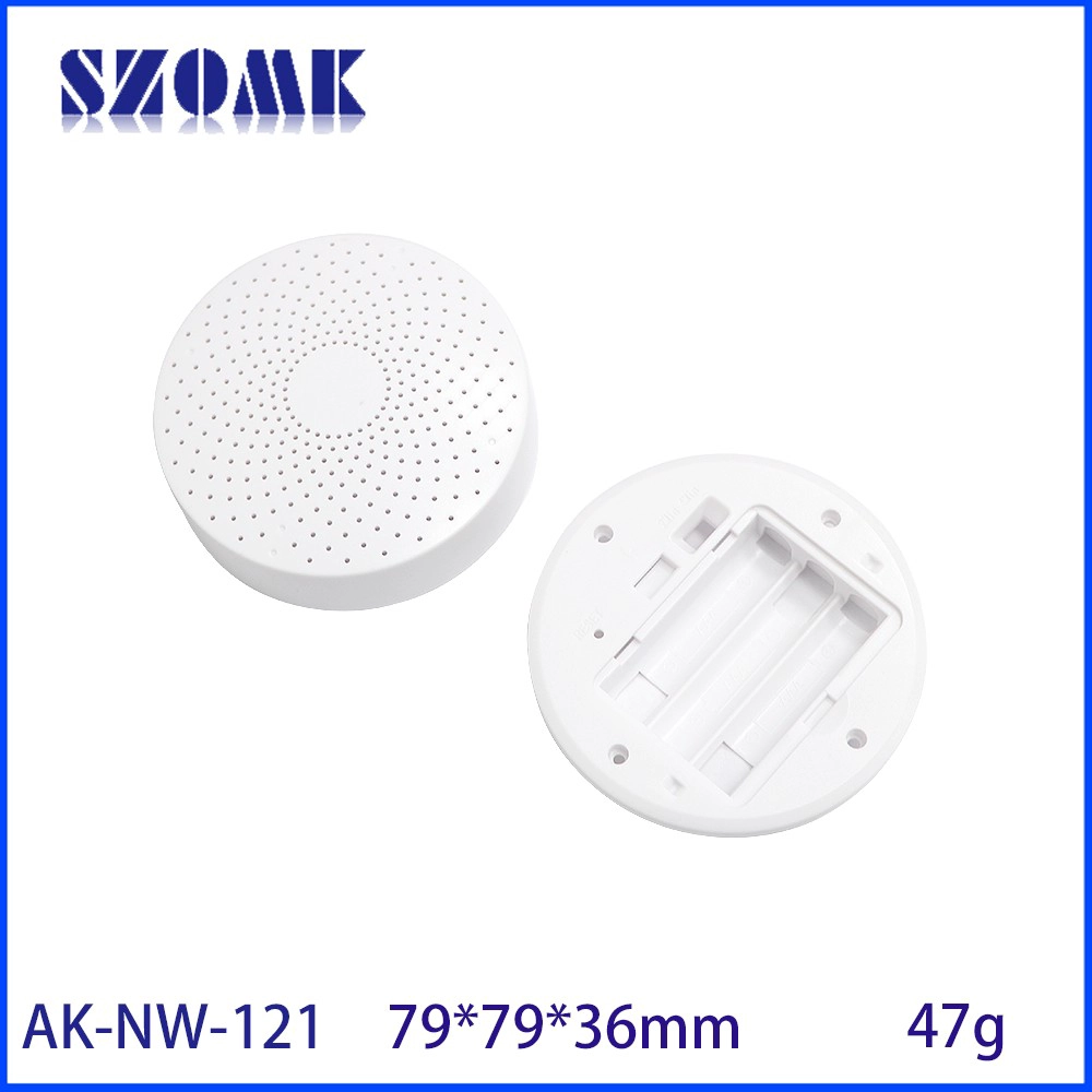 AK-NW-121 IoTゲートウェイスマートセンサー天井ケーシング壁取り付けプラスチックPCB電子79*79*36mmのケース