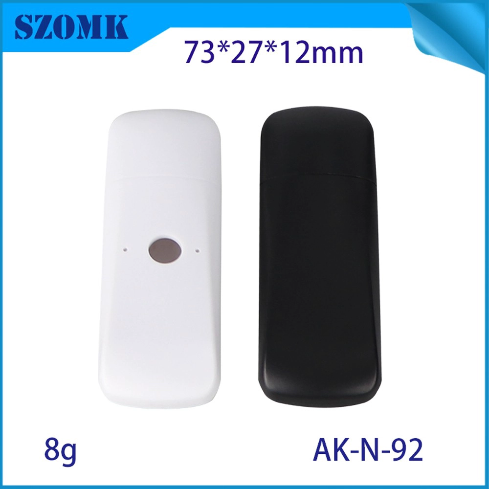 73*27*12 mm AK-N-92 USB Guerra inalámbrica La puerta de la carcasa prohíbe el módulo de control de teléfonos móviles remoto Caja de plástico eléctrico WiFi
