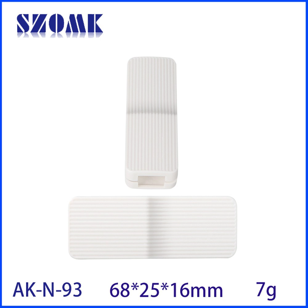 68*25*16 mm AK-N-93 USB-an RG45-Netzwerkkartenschale Kabelgebundene Netzwerkkarte externe Ethernet-Extender-Fall Junction Kunststoffgehäuse