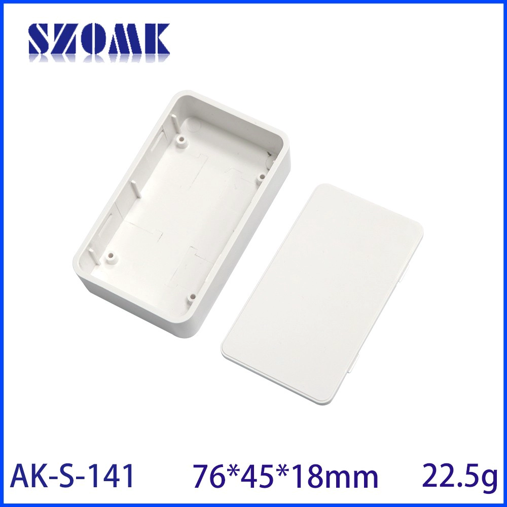 76*45*18mm AK-S-141 Abs Plastic Enclosure Electronic Instrument Enclosure Junction Boxes Pcb Enclosure Project Box