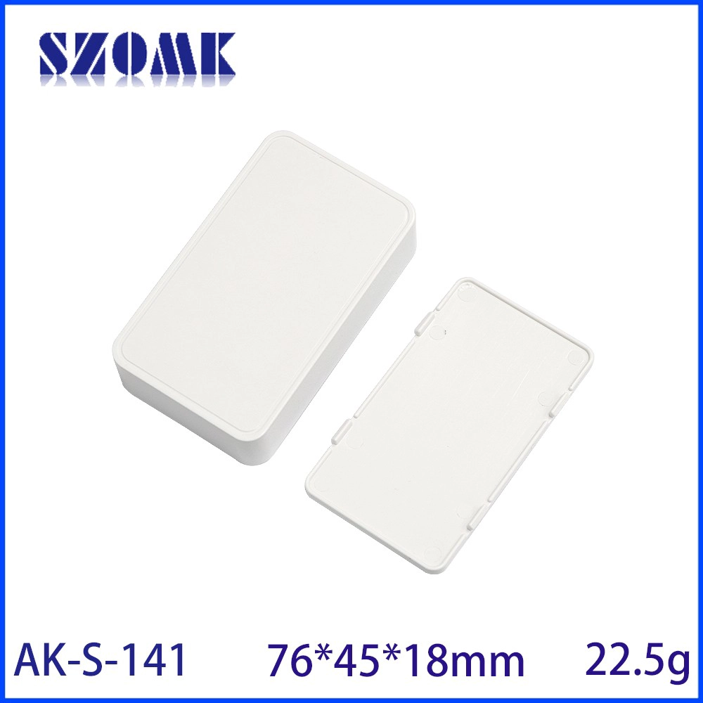 76*45*18mm AK-S-141 Abs Plastic Enclosure Electronic Instrument Enclosure Junction Boxes Pcb Enclosure Project Box