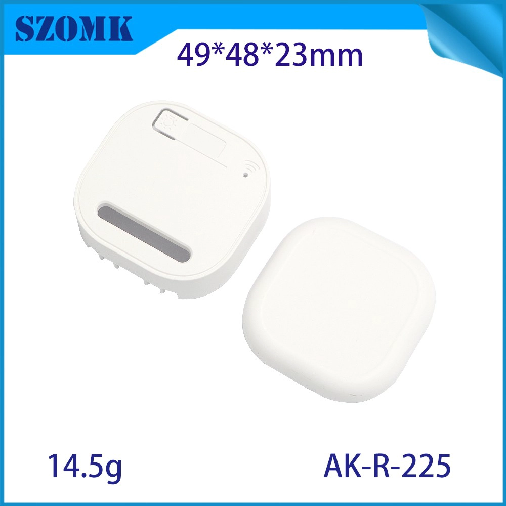 49*48*23mm AK-R-225 Abs PC 阻燃 Wifi 涂鸦控制开关改装外壳塑料 PCB 接线盒外壳