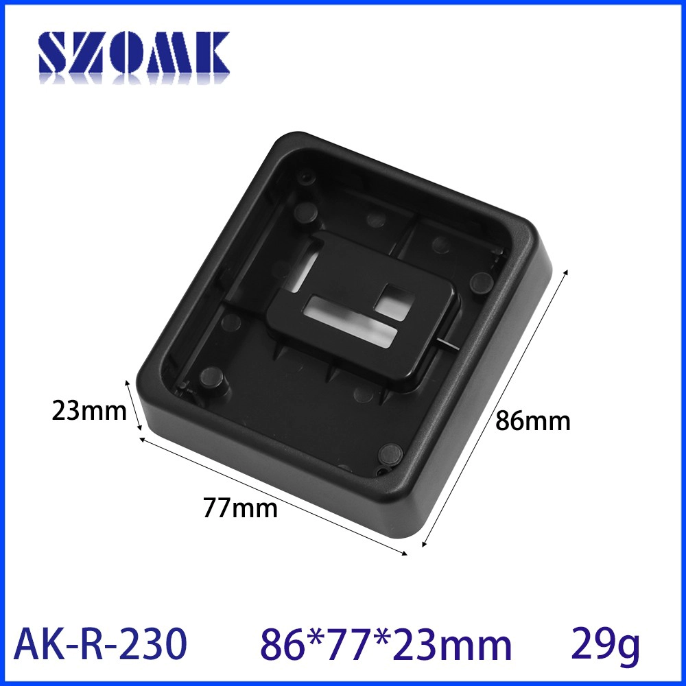 86*77*23 毫米 AK-R-230 无现金支付 Pos 迷你设备移动 NFC 读卡器支付系统塑料黑色外壳适用于自动售货机
