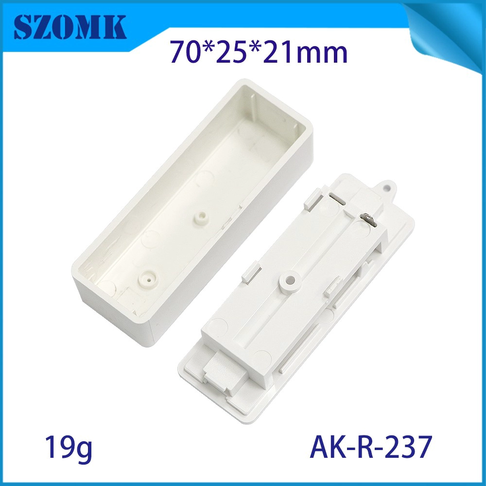 70 * 25 * 21mm AK-R-237 Monitoraggio della sicurezza domestica Coperchio del vano batteria della luce portatile Custodia in ABS wireless Wi-Fi per sensore porta finestra