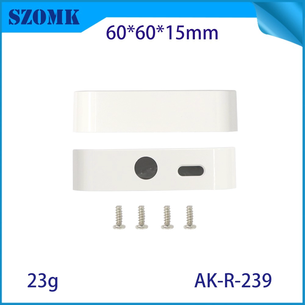 60*60*15 ミリメートル AK-R-239 ゲートウェイ WiFi ワイヤレスハブ IOT プラスチック電気エンクロージャ ZigBee 用安定したスマート APP リモートコントロール赤外線センサー