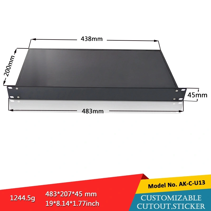 1U-Rackmount-Servergehäuse, 19-Rack-Gehäuse, 1U-Rack-Gehäuse