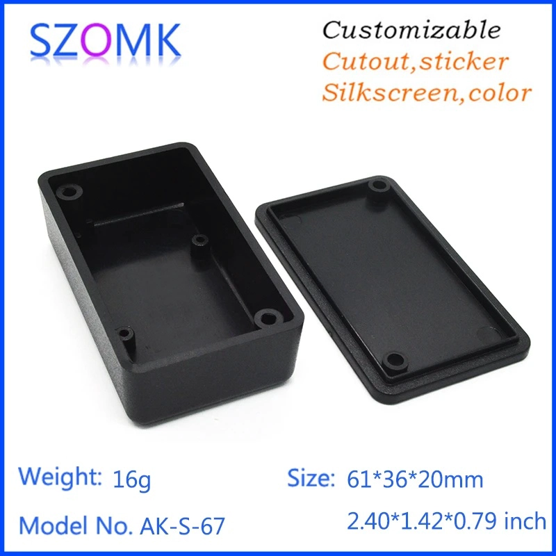 Caja electrónica de plástico abs personalizada de alta calidad de Shenzhen, moldeo por inyección, suministro/AK-S-67