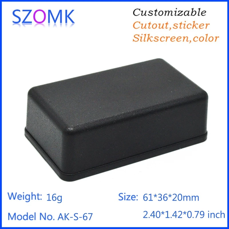 Caja electrónica de plástico abs personalizada de alta calidad de Shenzhen, moldeo por inyección, suministro/AK-S-67